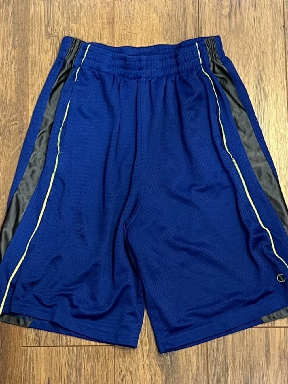 Men's Athletic Mesh Shorts in Royal Blue
